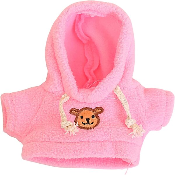 Felpa con cappuccio per bambole Capybara 7,87-9,84 pollici, abbigliamento peluche morbido