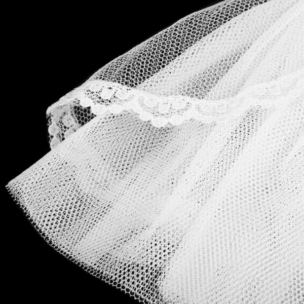 Abito da Sposa per Bambola Bianco Miniatura, Accessorio Decorativo Elegante e Riutilizzabile
