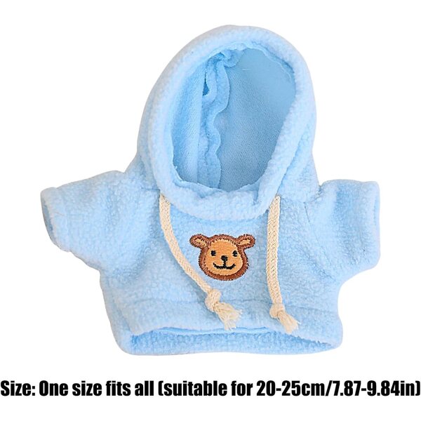 Felpa con cappuccio per bambole 7,87-9,84 pollici | Abbigliamento giocattolo di qualità