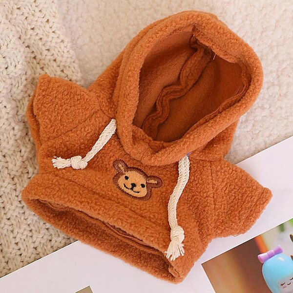 Felpa con cappuccio per bambole 7,87-9,84 pollici | Abbigliamento peluche Generisch