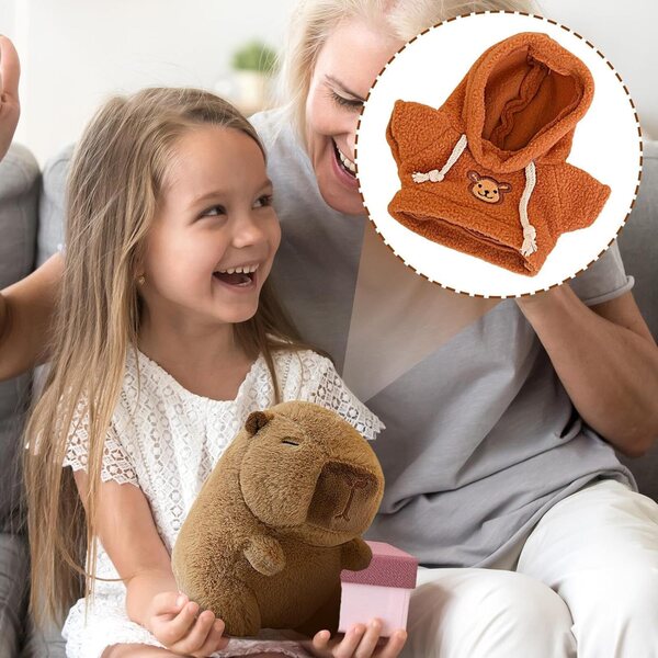 Felpa con cappuccio per bambole 7,87-9,84 pollici | Abbigliamento peluche Generisch