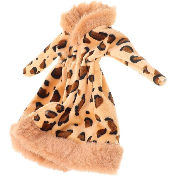 ifundom Vestito in Peluche per Bambole 30 cm - Cappotto Elegante e Riutilizzabile