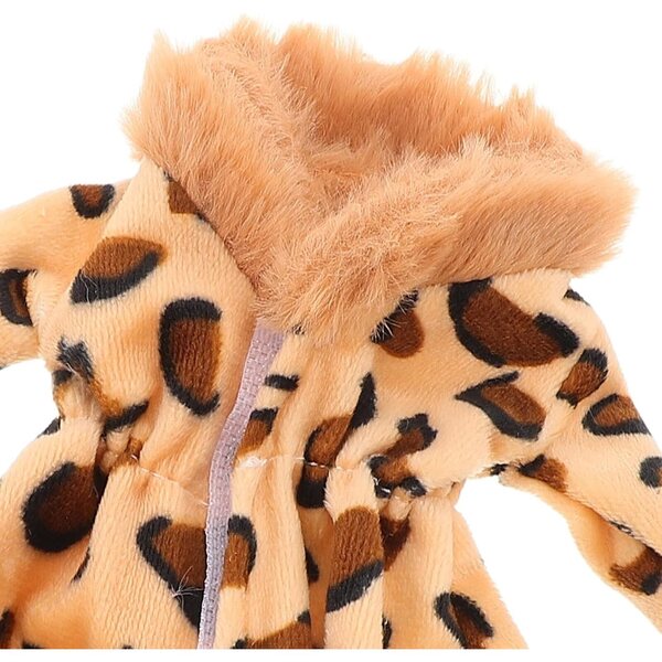 ifundom Vestito in Peluche per Bambole 30 cm - Cappotto Elegante e Riutilizzabile