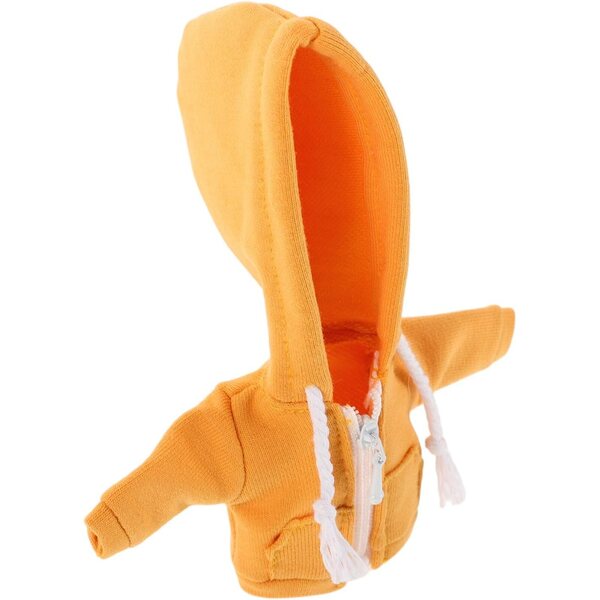 Felpa con Cappuccio Miniatura Alasum per Bambole 12 cm - Abbigliamento Moda Giallo