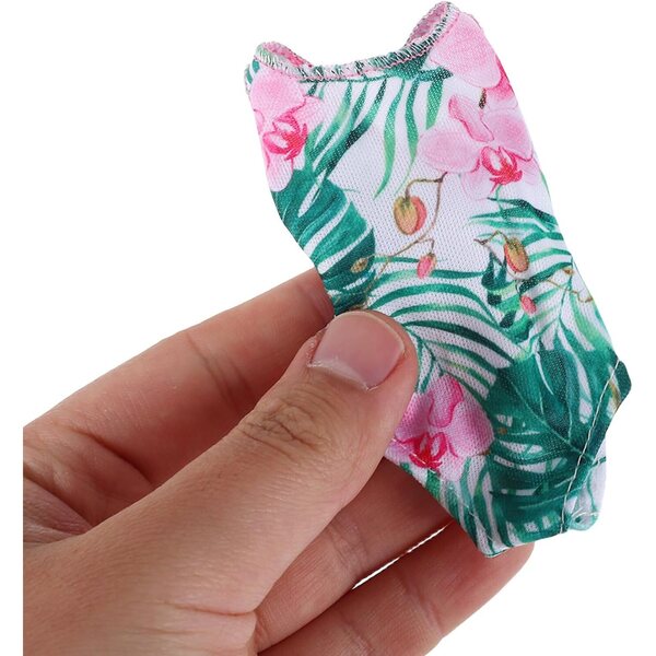 VICASKY 4 Sets Badebekleidung für 30-cm-Puppen, farbenfrohe und kreative Strandkleidung