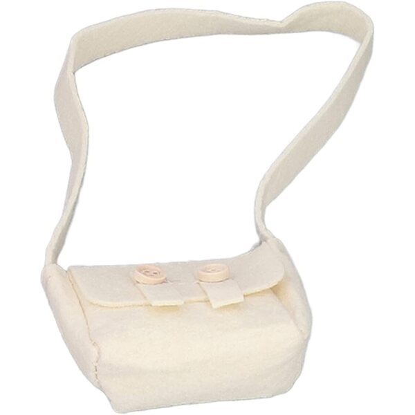 Gelbe Entenplüschkleidung: Hut, Kleid und Tasche für Kinder