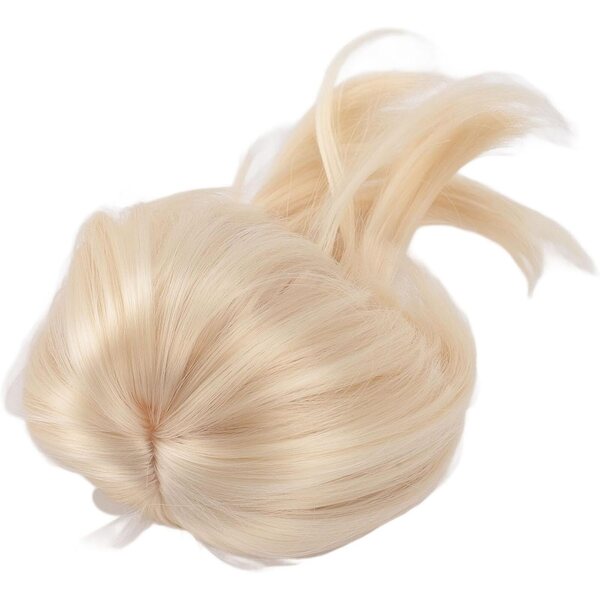 SIXRUN 1/4 Puppenperücke aus weicher Seide, realistisch und elegant, 18,5–21 cm