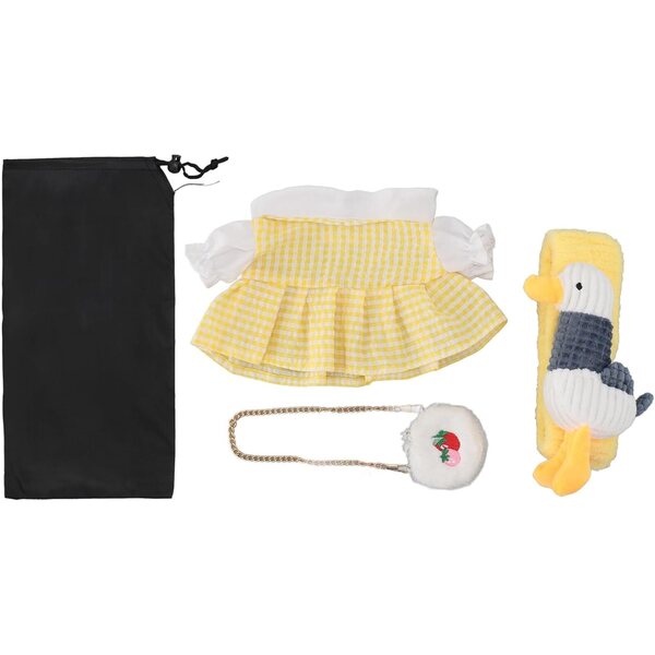 Baumwollkleidung für Cloimei-Plüschpuppen – weiches und waschbares DIY-Kleidungsset