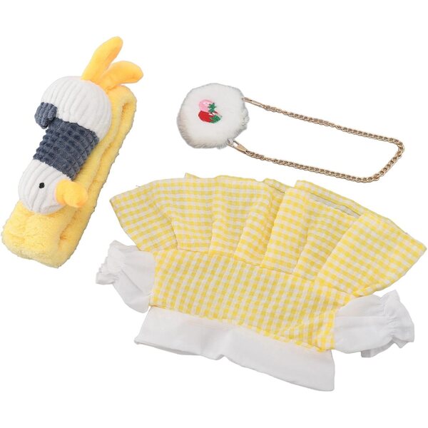 Baumwollkleidung für Cloimei-Plüschpuppen – weiches und waschbares DIY-Kleidungsset