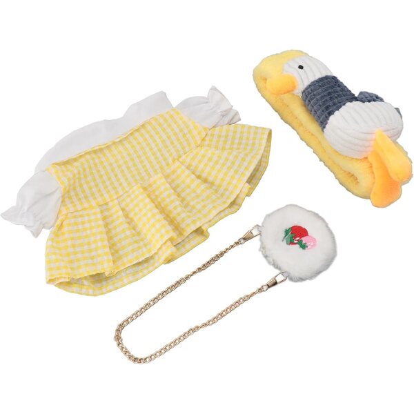 Baumwollkleidung für Cloimei-Plüschpuppen – weiches und waschbares DIY-Kleidungsset