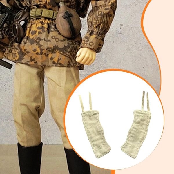 1/6 Miniatur-Leggings für 12-Zoll-männliche Actionfiguren im britischen Soldatenstil