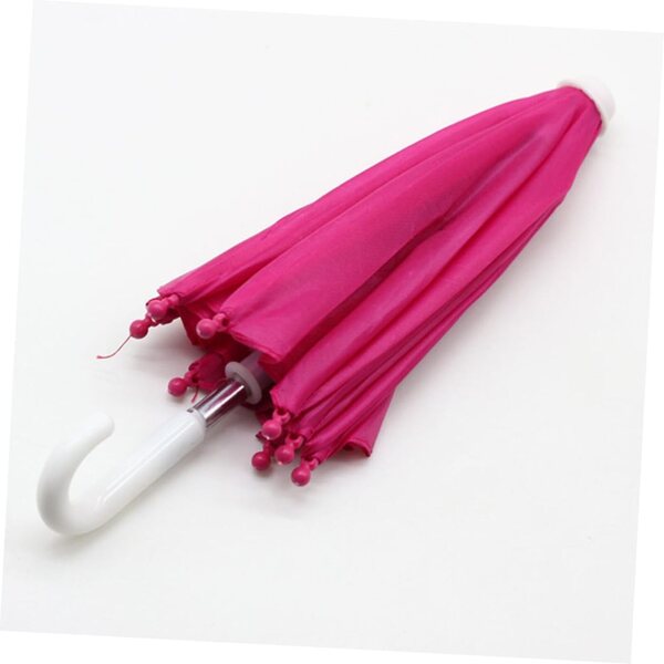 Set 8 Ombrelli Giocattolo per Bambole Beaupretty - Mini Ombrelli Decorativi Leggeri