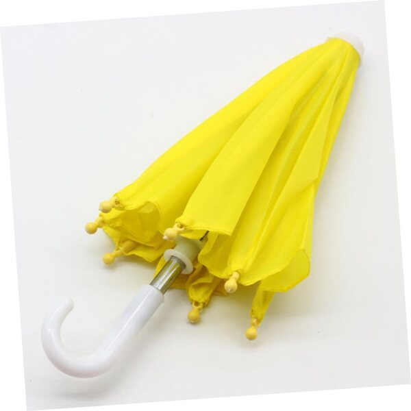 Set 8 Ombrelli Giocattolo per Bambole Beaupretty - Mini Ombrelli Decorativi Leggeri