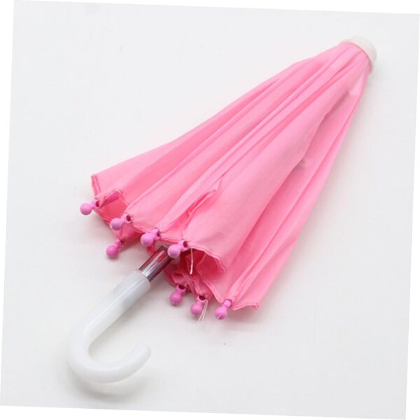 Set 8 Ombrelli Giocattolo per Bambole Beaupretty - Mini Ombrelli Decorativi Leggeri