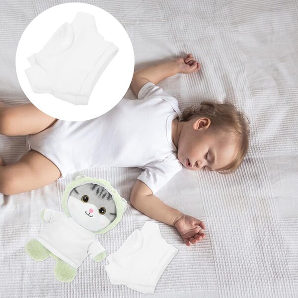 Set 6 Vestiti Per Orsacchiotti Morbidi in Tessuto Eleganti e Delicati Alasum