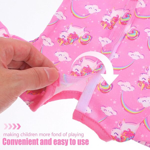 ifundom Tutina Decorativa Unicorno per Bambola 18 Pollici con Cappello Colorato