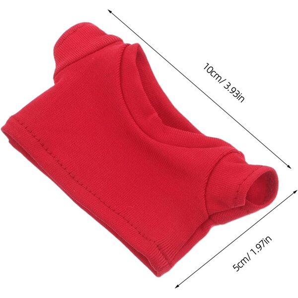 ifundom 4 pezzi magliette per orsi di peluche colorate in tessuto sublimabile