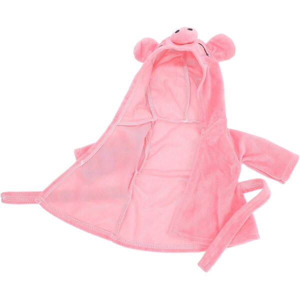 Vaguelly Puppenkleid 43 cm Wiederverwendbares einteiliges rosa Schweinchenkostüm