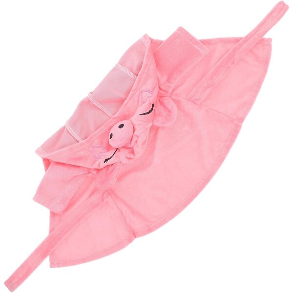 Pigiamino per Bambole Rosa a Forma di Maialino in Peluche, Facile da Usare