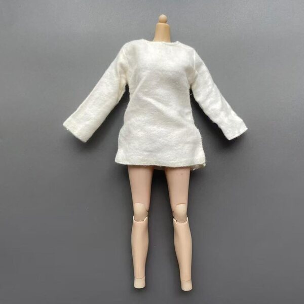 1/6 Langarmshirt für 12 Zoll große weibliche Actionfiguren – Fxzqgnh