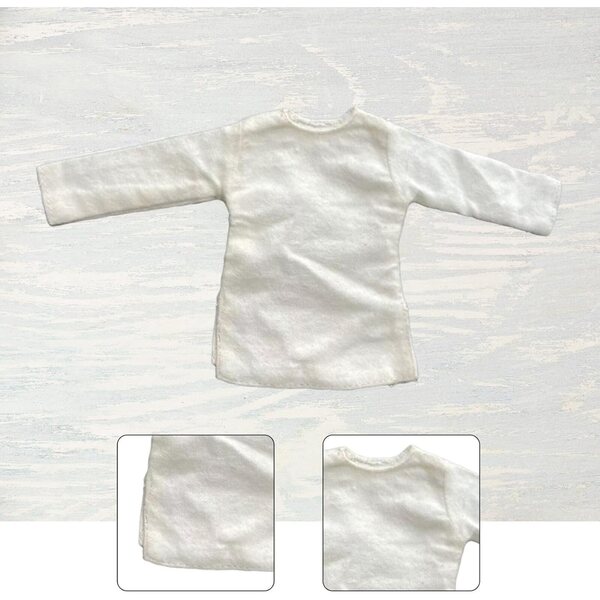 1/6 Langarmshirt für 12 Zoll große weibliche Actionfiguren – Fxzqgnh