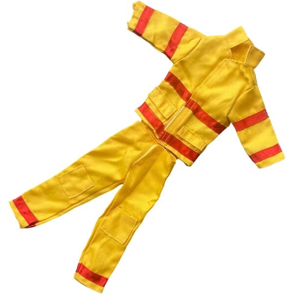 1:6 Feuerwehrmann-Uniform für Mann-Actionfigur 12 Zoll Ysyqkn