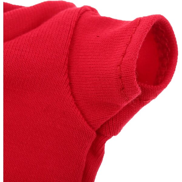 BESPORTBLE 4pz Magliette Bianche per Orsetti di Peluche - Vestiti Miniatura per Bambole