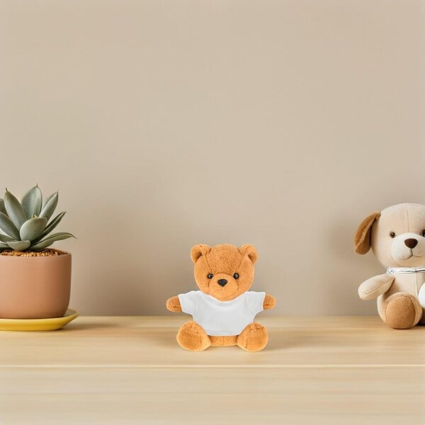BESPORTBLE 4pz Magliette Bianche per Orsetti di Peluche - Vestiti Miniatura per Bambole