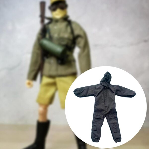 harayaa 1:6 Stoff-Uniform-Anzug für 12" männliche Action-Figuren-Puppen