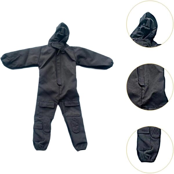 harayaa 1:6 Stoff-Uniform-Anzug für 12" männliche Action-Figuren-Puppen
