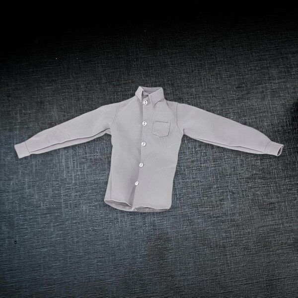 1:6 Freizeit-T-Shirt für 12-Zoll-Actionfiguren – Miniatur-Herrenbekleidung