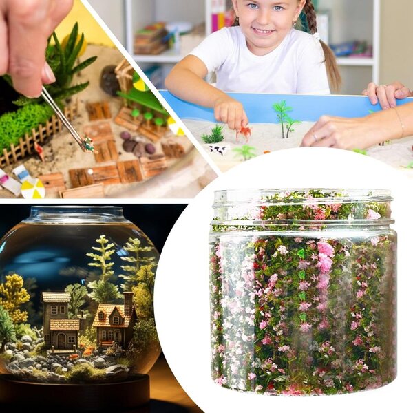 Miniaturfarbenes Baumpulver für Miniaturdekorationen und den Modellbau