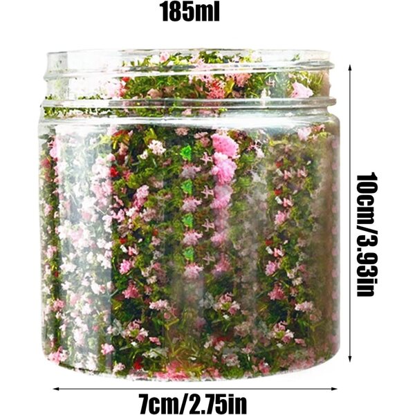 Miniaturfarbenes Baumpulver für Miniaturdekorationen und den Modellbau