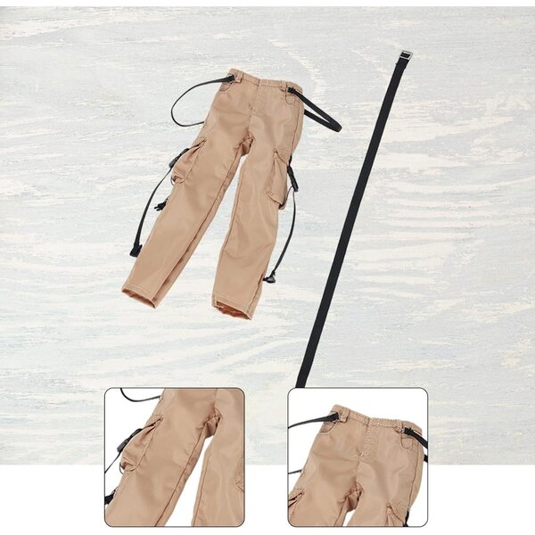 1:6 Lässige Cargohose für 12" weibliche Actionfigur - Miniaturkleidung Ysyqkn