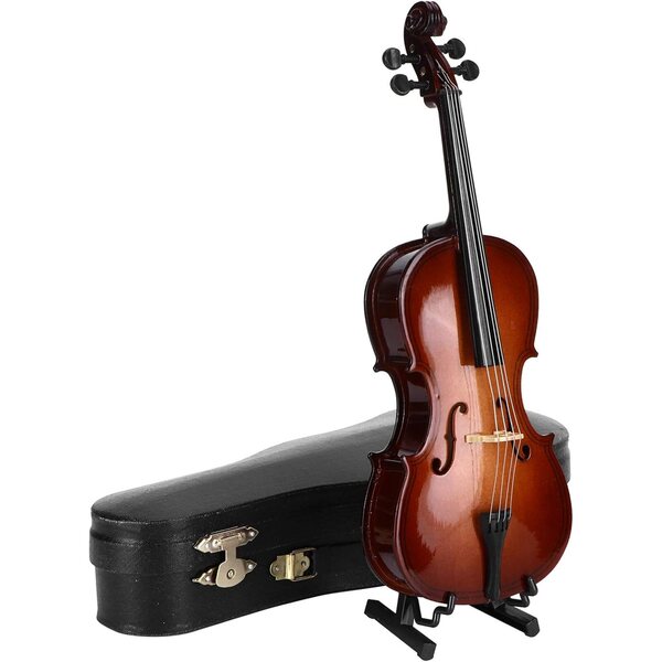 Mini-Linde-Cello 23 cm – elegante Dekoration für Zuhause und Büro
