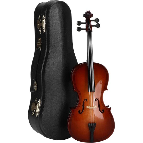 Mini-Linde-Cello 23 cm – elegante Dekoration für Zuhause und Büro