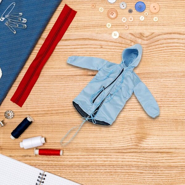 Blauer Trenchcoat Miniatur 1/6 Frau für Actionfiguren - MotiveTech