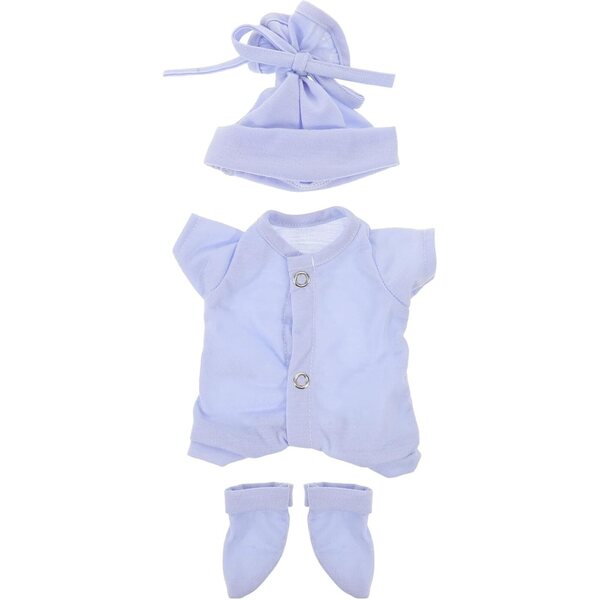 BESPORTBLE Set Vestiti in Cotone per Bambole 25 cm con Cappello - Abbigliamento Invernale e Natalizio