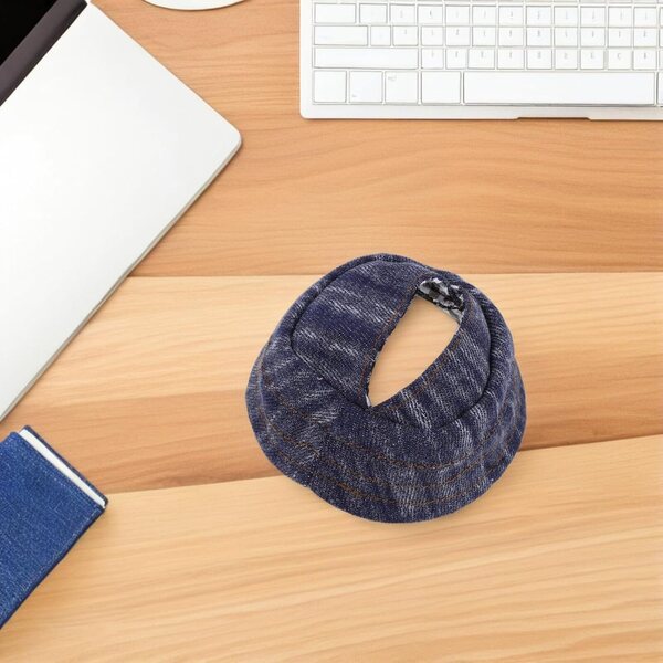 Set Vestiti per Bambole con Salopette Denim e Cappello Cowboy Accessori Fai da Te