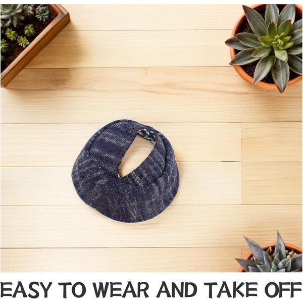 Set Abiti in Denim Alasum per Bambole e Orsetti – Tuta e Cappello Cowboy DIY