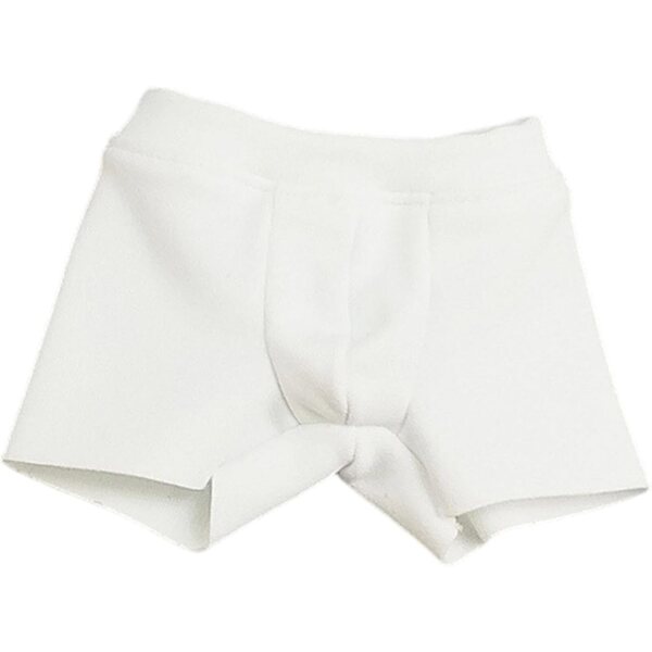 Elastische Unterwäsche für 1:6 Actionfigur – Hellery White Shorts 30 cm