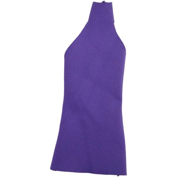 1/6 lila figurbetontes Minikleid für 12-Zoll-Puppen – Sommer-Partykleid