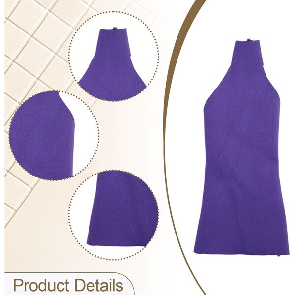 1/6 lila figurbetontes Minikleid für 12-Zoll-Puppen – Sommer-Partykleid