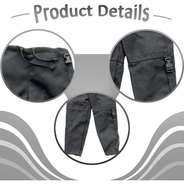 1/6 lange Cargohose für Actionfigur 30 cm – elegante und realistische Kleidung
