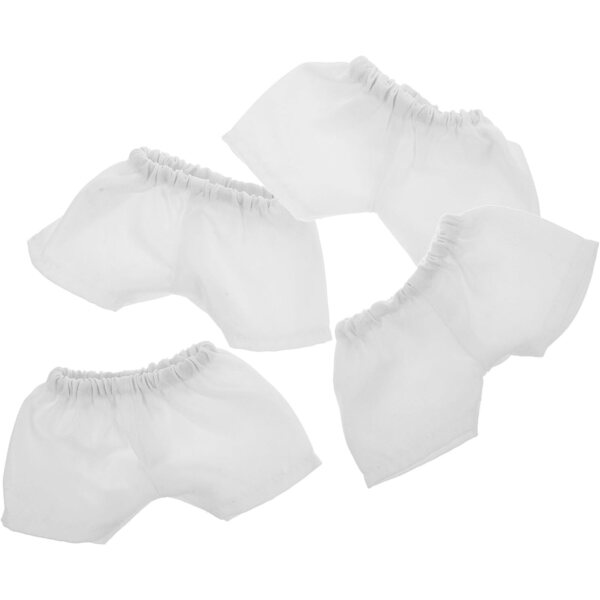 ORFOFE Pantaloncini Orso per Bambole e Peluche, 4 Pezzi Morbidi e Confortevoli
