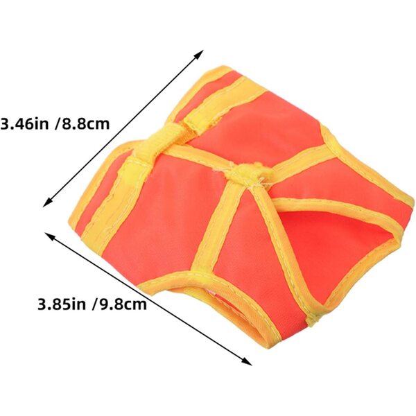YARNOW Set 3 Gilet Riflettenti per Bambole 1:6 Action Figure Mini Costume Sicurezza