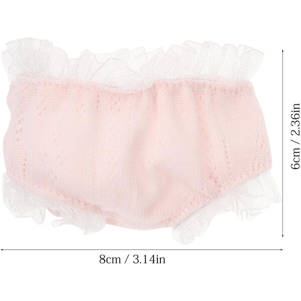 ifundom Mutandine per Bambole 2 Pezzi Morbide e Facili da Indossare - Accessori Gioco Bambina