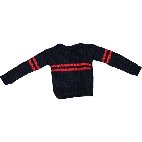 Pullover für männliche Actionfiguren im Maßstab 1:6 – Lässiges Outfit aus weichem Garn