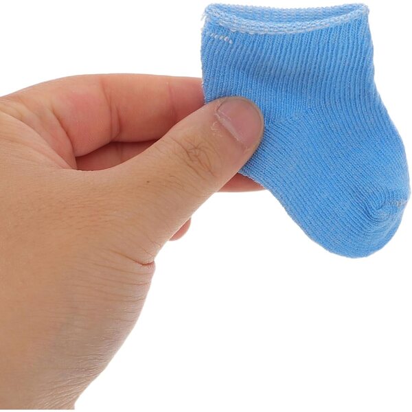 9 Paar Baumwollsocken für Puppen, farbenfrohes Zubehör für das Rollenspiel von Mädchen