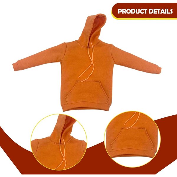 1/6 Kapuzenpullover für 12-Zoll-Puppen, realistischer und langlebiger Folpus